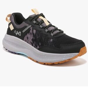 Ryka Taiga Trail Black Hiking Sneakers Shoes Women’s Size 7 Performance Rubber
